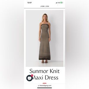 The Wolf Gang - Sunmor Knit Maxi Dress
